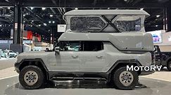 $190K EarthCruiser 4x4 Overlanding Electric Camper 2024 GMC Hummer Off-Road RV