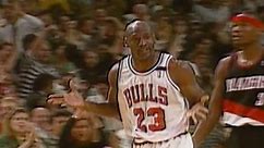 Blazers vs Bulls 1992 Finals Highlights