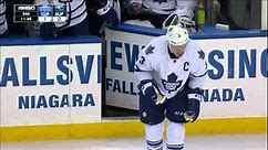 Gotta See It: Phaneuf left bloody after hit attempt on Kane