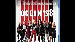 Opening to Ocean's 8 2018 DVD