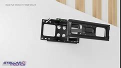 Premium Mount - Heavy Duty Dual Arm Articulating TV Wall Mount Bracket for LG 65" Class G3 Series OLED 4K UHD Smart webOS TV w/One Wall Design - OLED65G3PUA Tilt & Swivel w/Reduced Glare - Buy Smart