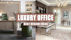 60+ Best Luxury Home Office Design Ideas