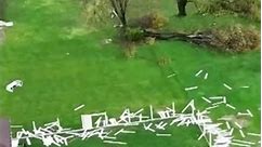 Drone footage shows damage after tornado hits Kentucky