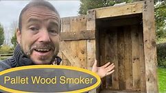 How to make a smoker from pallets - upcycling!