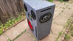 How To Make a Car Stereo Boombox Homemade