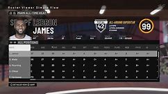 NBA 2K19 Full Roster Ratings - Current Players/Legends/All-Time Teams/Free Agents