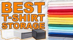 Best Way To Store T-Shirts For Your Custom T-Shirts Business (T-Shirt Storage Options)
