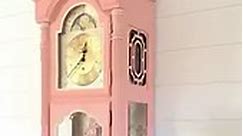 Restored4u - Grandfather clock in the prettiest color...