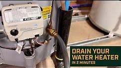 DIY Guide: Drain Your Water Heater In 2 Minutes | Increase Efficiency & Lifespan