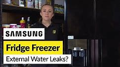 Samsung Refrigerator Leaks Water? (Causes of Fridge Water Leaks)