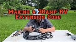 Making a 30amp RV Extension Cord