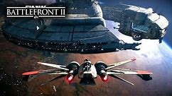Star Wars Battlefront 2 - NEW SPACE BATTLES Gameplay! ARC-170, Kylo Ren, Yoda Starfighters!
