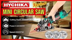 Hychika Mini Circular Saw Review / Compact Design Mini Circular Saw with Laser Guide