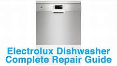 Electrolux Dishwasher Complete Repair Guide - Learn Error Codes and Simple Troubleshooting!