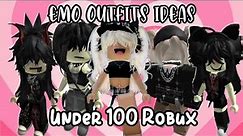 Emo outfit ideas under 100 robux