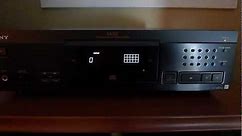 Sony CDP-XA7es Top of the Line CD player overview