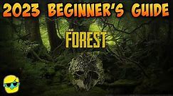 The Forest | 2023 Guide for Complete Beginners | Episode 1 | Food, Water, Shelter