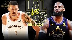 Los Angeles Lakers vs San Antonio Spurs Full Game Highlights | December 14, 2023 | FreeDawkins