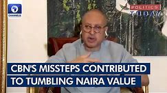 CBN's Missteps Contributed To Tumbling Naira Value - Utomi