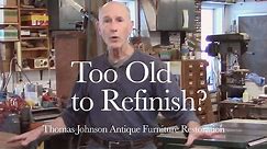 Is This Table Too Old to Refinish? - Thomas Johnson Antique Furniture Restoration