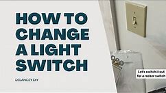 Beginner Guide to How to Change Out a Light Switch - Electrical How-To Tutorial