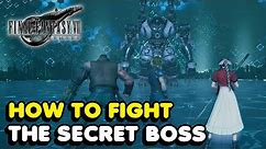 How To Fight The Secret Boss In Final Fantasy 7 Remake (Ultimate Weapon Trophy Guide)