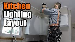 Kitchen Lighting Layout And Install | THE HANDYMAN |