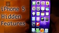 iPhone 5 Hidden Features! (HD)