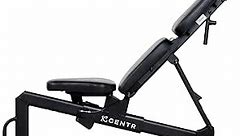 Multi-Adjustable Workout Bench - Lays Flat - Decline/Incline Bench - Weight Bench Adjustable - Workout Bench for Home Gym - Lays Flat for Easy Storage - Includes 3 Month Membership for Centr By