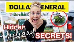 10 BRILLIANT DOLLAR GENERAL Christmas Secrets 2021 (better than Dollar Tree?!)