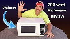 700 Watt Microwave Oven REVIEW for RV Solar off grid power small size low wattage Walmart or Amazon
