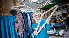 Simone Giertz Makes a Coat Hanger for Coat Hangers