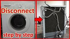 How to Disconnect a Washing Machine