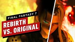 Final Fantasy 7 Rebirth vs. Original - Nibelheim Flashback Scene Comparison