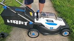 *New Hart 20v 16" Lawn Mower Review