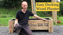 Building a Rustic Planter from Reclaimed Decking Wood