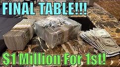 I Make FINAL TABLE Of $50k!!! $1 MILLION For First! My BIGGEST SCORE Ever!! Poker Vlog Ep 295