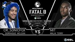 Mortal Kombat X CR_SONICFOX (Erron Black) vs MIT (Scorpion) Fatal 8 Grand Final