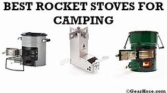 Top 12 best rocket stoves for camping and emergencies (Updated 2020)
