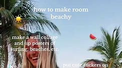 #summer #room #beachy #beach #obx #outerbanks #surf #surfergirl | Beachy Room Decor
