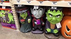 Halloween Decorations at The Home Depot - In-Store Walk Through, Animatronics & Toys, 2017