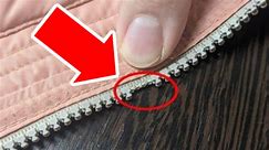 Secret Trick On How To Fix A Broken Zipper Easily