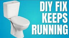 DIY how to fix a running toilet