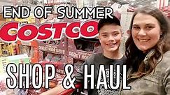 End of Summer Costco Shop & Grocery Haul | Alaska Prices $$$