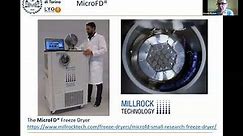 MicroFD® to "Macro" freeze-dryers