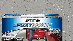 Rust-Oleum EpoxyShield 2 Gal. Silver Gray Semi-Gloss Professional Floor Coating Kit (2-Pack) 203373 - The Home Depot