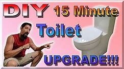 15 Minute Toilet Install!!