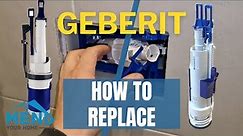 Toilet Running or Not Flushing? Replace Geberit Flush Valve Concealed Cistern FIX