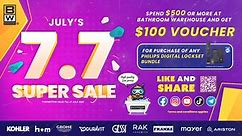 July’s 7.7 Super Sale is here!