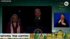 101st National Christmas Tree lighting ceremony held outside of the White House